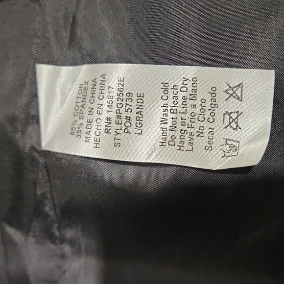 Blazer Sport jacket plaid Collard PRIVY - Picture 8 of 13